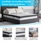 Flash Furniture Full Size Lt Gray Fabric Platform Bed w/ Mattress SL-BM10-10-GG - alternate 3